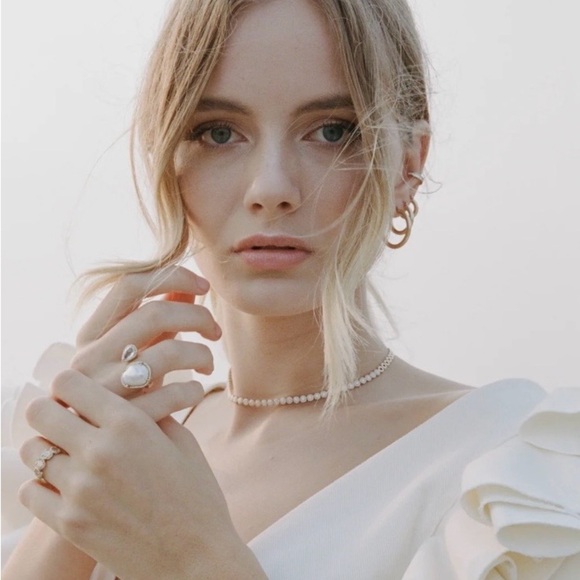 Zofia Day Co Thick Bubble Hoops - .5” - Picture 3 of 8